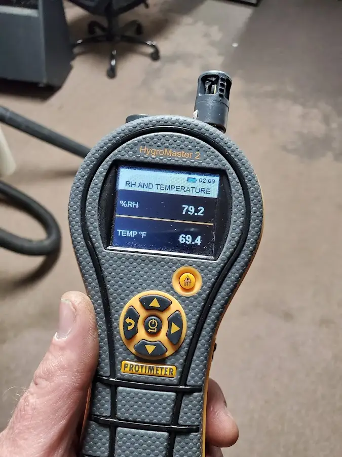 Moisture meter humidity assessment for Fire & Smoke Damage Restoration in Mount Carmel